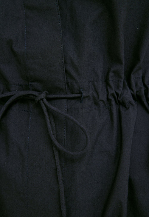 Jac+Jack Palms Cotton Shirt Dress - Black